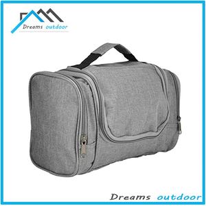 Simple Custom Portable Waterproof Nylon <b>Toiletry</b> <b>Bag</b> <b>Hanging</b> Travel Makeup Polyester Cosmetic Cosmetic Toilet <b>Bags</b> - Product Image 4