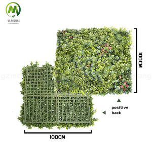 Muro Vertical de Plantas Mixtas Personalizado, Jardín de Boj <span class=keywords><strong>Artificial</strong></span>, Pared de Plantas Artificiales de Plástico, <span class=keywords><strong>Seto</strong></span> de Follaje Verde <span class=keywords><strong>Artificial</strong></span> - Product Image 6