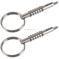 Broche marine à dégagement rapide en acier inoxydable Bimini Top Pin Bateau Amovible Deck Release Pin Hardware Yacht SUS316