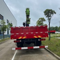 Camion-grue robuste 6x4 à capacité de levage de 10 tonnes, avec composants essentiels (boîte de vitesses, moteur, pompe, engrenages) – Approvisionnement direct usine