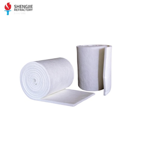 Low Thermal Conductivity 96-128 Density Ceramic Fiber Blanket Board Paper 1450C/1260C 25mm/50mm Refractory Material