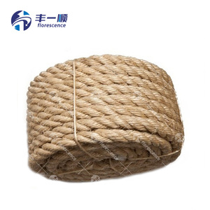 Yağlanmış doğal Sisal Fiber kalın halat 18mm 20mm bükme halat fırtına Pilot merdivenler için deniz Sisal halat 22mm - Product Image 4