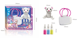 Kits DIY Tie Dye personnalisés pour enfants <span class=keywords><strong>Ours</strong></span> licorne de <span class=keywords><strong>dessin</strong></span> animé <span class=keywords><strong>mignon</strong></span> avec sac - Product Image 5