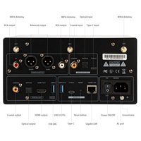 Serveur de musique HiFi intelligent, contrôle par application Android/iOS, lecteur CD, sortie DSD, horloge haute précision, OEM