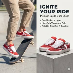 Chaussures de skate rétro décontractées 2025 classiques basses pour hommes et femmes Chaussures de skate confortables Matchy-Matchy - Product Image 1