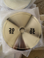 Vente en gros en usine Gym Fitness Power Lifting KG Plaque d'haltères en acier
