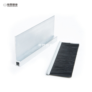 Hjd Nhà Máy Giá Cửa Sổ Và Cửa Con Dấu Mohair Thời Tiết Tước Len Hàng Đầu Dải Và Bàn Chải Cho Cửa Sổ Và Cửa - Product Image 4