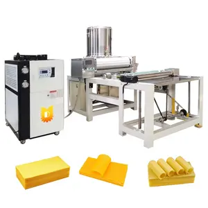 Chinese Supplier Directly Supply Natural Honey Comb Sheet Machinery Bees Wax Roller Bees Wax Foundation Sheet Making Machine