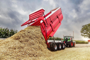 16 rimorchi cubici di Dumping idraulico per il trasporto agricolo del trattore suolo granelli di sabbia di letame pollame uso dell'azienda agricola del bestiame - Product Image 4