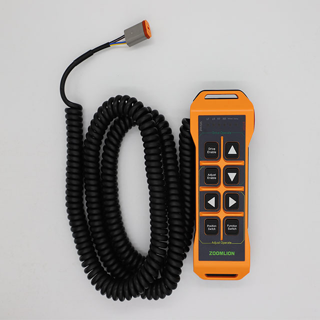 Wired Industrial Remote Control Handheld Controller Digital 1NC Switch Handheld Controller f Crane Forklift Sany Zoomlion Cat