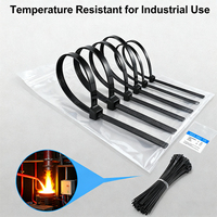 Chine Fournisseur Nylon 66 PA 66 Attaches de câble en plastique autobloquant Serre-câble sangle enveloppes Type libérable