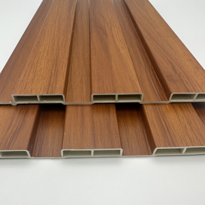 Vật liệu trang trí tường Bảng điều khiển PVC lưới tản nhiệt xuất hiện cao bóng đầy màu sắc phong cách dễ dàng để cài đặt sang trọng trang trí Nội Thất Tường Bảng điều khiển - Product Image 6