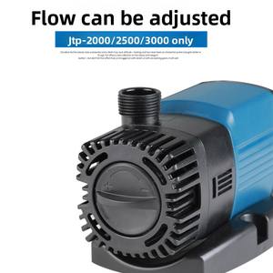 Sunsun ปั๊มน้ำแบบจุ่มที่เงียบสงบเป็นพิเศษ JTP2000-16000ความถี่ตัวแปรสำหรับตู้ปลาตู้ปลา - Product Image 4
