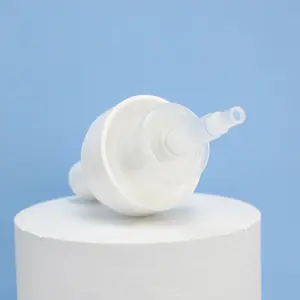Schnelle Lieferung 30/410 Kosmetikverpackung Gesichtsreiniger Duschschaum-Seifenpumpe mit Staubdeckung
