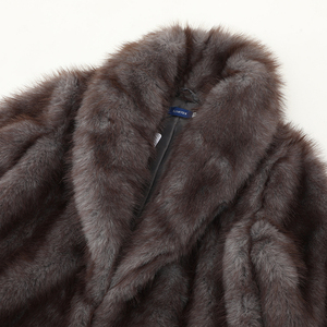 Manteau long ample pour <span class=keywords><strong>homme</strong></span>, tendance hiver, vêtements de personnalité masculine, manteaux en fausse <span class=keywords><strong>fourrure</strong></span> pour <span class=keywords><strong>homme</strong></span> - Product Image 3