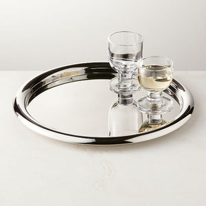 Stainless Steel Serving Platter Farmhouse Tabletop Decor Home Hotel Weddings <b>Offices</b> Decorative Plating Serving <b>Tray</b> - Product Image 3