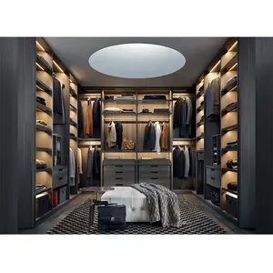 Modern Personal Furniture Customization Bedroom Wardrobe Walk In Closet Wardrobe