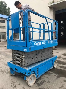 Genie GS3246-elevador de tijera eléctrica usado, <span class=keywords><strong>50</strong></span> unidades, listo para enviar, en buenas condiciones - Product Image 5