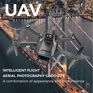 Thông minh người mới bắt đầu bay không người lái dài khoảng cách 300m ngoài trời video chụp ảnh tự sướng bay không người lái với máy ảnh kép 4K HD GPS Racing 5G Wifi UAV - Product Image 5