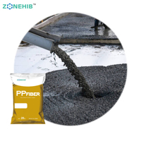 Polypropylène 12 mm pp Micro fibres PP fibre pour la construction