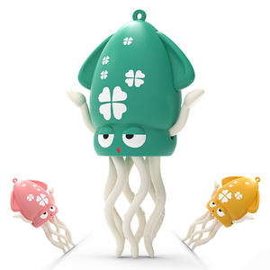 Divertido Calamar Mágico de Juguete, de Plástico, con Movimiento de Baile y Gateo, Mini Pulpo de Dibujos Animados con Mecanismo de Resorte, Juguetes de Baño para Bebés - Product Image 1