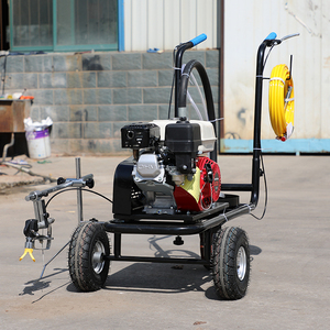 Máquinas de Señalización Vial con Pulverización de Aire de Bajo Consumo, Ancho de Marcado de 10-400 mm, Máquina de Señalización Vial Portátil de Empuje Manual con Pulverización en Frío - Product Image 2
