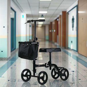 Fauteuil roulant RAFU RF5080A 8 roulettes en plastique/8 pneus en caoutchoucAccoudoir fixe LegrestWith Seat Belt - Product Image 4