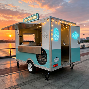 Premium <b>BBQ</b> Custom Steak Food Truck DOT Range Hood Grill Trailer - Product Image 2