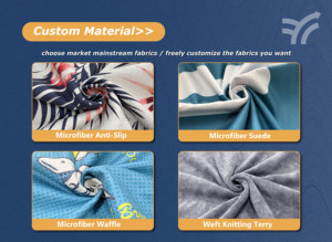 Non slip Nature Microfiber Travel Gym Hot <strong>Yoga</strong> <strong>Towels</strong> with Custom Stay-put Corner Pockets - Product Image 6