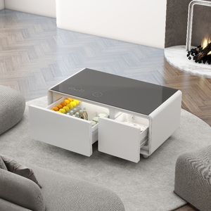 Smart Portable Fridge and Freezer <b>Table</b> Smart Coffee <b>Table</b> <b>Side</b> by <b>Side</b> Fridge Smart with Touch Screen - Product Image 4