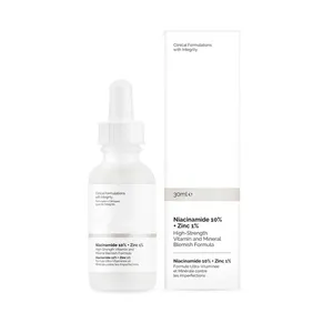 Niacinamide 10% + Zinc 1% sérum à haute teneur en minéraux, liquide, éclaircissant, hydratant, rétrécissement des Pores, en Stock