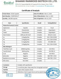 Capsules de supplément <span class=keywords><strong>BCAA</strong></span> de qualité supérieure OEM/ODM Capsules <span class=keywords><strong>BCAA</strong></span> de marque privée - Product Image 2