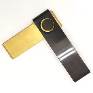 Custom Stainless Steel Titanium Metal Crypto Seed Wallet Plate CNC Machining Metal Plates Stainless Steel Parts
