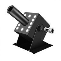 Machine à colonne LED couleur CO2, alimentation CA 110-220V, éjecteur de fumée transparent pour bar/club, colonne de gaz à effet de scène
