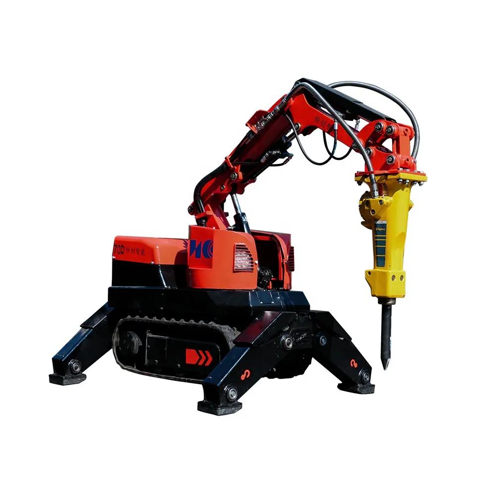 Factory Direct Price Multifunctional HCR70D Remote Control Demolition Robot