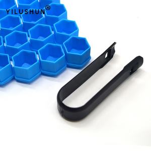 Copridadi per Ruote Auto da 17mm e Accessori, Clip in Plastica per Dadi, 20 Pezzi + 1 Utensile, Colorati e di Alta Qualità - Product Image 4