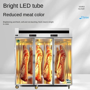 Vitrina Refrigerada Vertical Comercial para Exhibición de Carne de Res y Cordero, Almacenamiento Refrigerado, Eliminación de Ácido, Gran Capacidad - Product Image 4