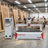 Máquina CNC Router para Madera con ATC para Fabricación de Muebles, Corte y Grabado 3D en Madera