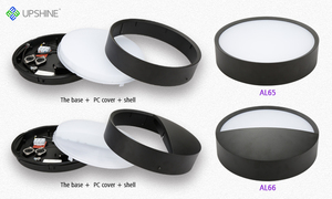 Série de plafonniers ou de luminaires encastrés LED upshine - Product Image 2