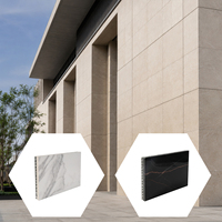 Panel de Fachada de Mármol Personalizado |   Solución Ligera de Piedra Natural |   Decoración de Paredes Exteriores