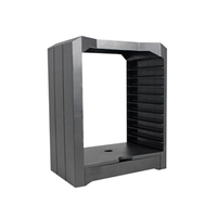 Tour de rangement de disques multifonctionnelle pour les jeux PS4, support de rangement de disques, organisateur de 10 disques de jeux pour les jeux PS5
