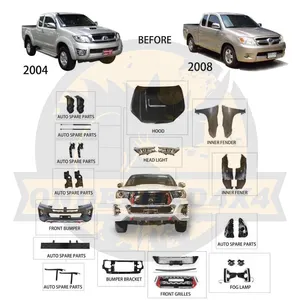 Voor Toyota Hilux Vigo Upgrade Naar Hilux Trd Auto Body Kit