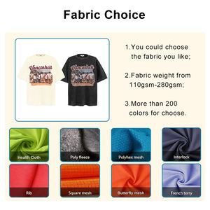 France Terry 320gsm Custom Dropped Shoulder t Shirts Oversized <b>Men</b> <b>Half</b> <b>Sleeve</b> Copped Boxy t Shirt <b>Men</b> - Product Image 4