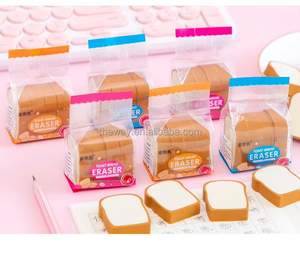 Penghapus Promosi Bentuk Roti Panggang Lucu dari TPR untuk Penggunaan di Kelas - Product Image 4