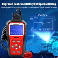 KW860, la máquina de diagnóstico de vehículos portátil más vendida, reinicia la luz de advertencia del motor, datos en tiempo real, herramientas de diagnóstico OBD2 para vehículos de 12 V
