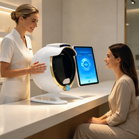 Analyseur de peau 3D intelligent AI, système d'analyse faciale, scanner facial avec technologie d'imagerie cutanée numérique pour salon de beauté