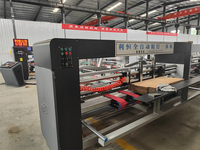Machine automatique à coller les dossiers/machine à coller les dossiers en carton/machine automatique à coudre les boîtes en carton