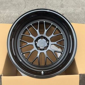 Jantes en alliage d'aluminium forgé sur mesure en 2 parties, concaves profondes, 5x112/5x114.3, 18-24 pouces, compatibilité universelle <span class=keywords><strong>4x4</strong></span> - Product Image 1