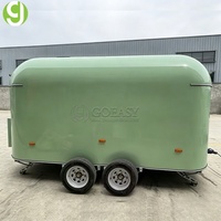 Remorque alimentaire professionnelle Goeasy avec cuisine complète pour usage commercial