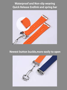 <span class=keywords><strong>2025</strong></span> Mới Nhất Fkm Cao Su Ban Nhạc Đồng Hồ Cho Cartie Santo S 21Mm Không Thấm Nước Silicone Cao Su Dây Đeo Đồng Hồ Với Clasp - Product Image 4